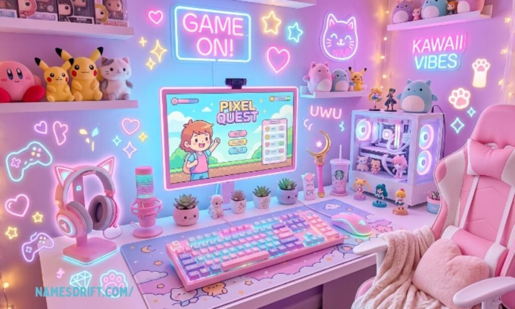 Cute colorful PS5 gaming username image