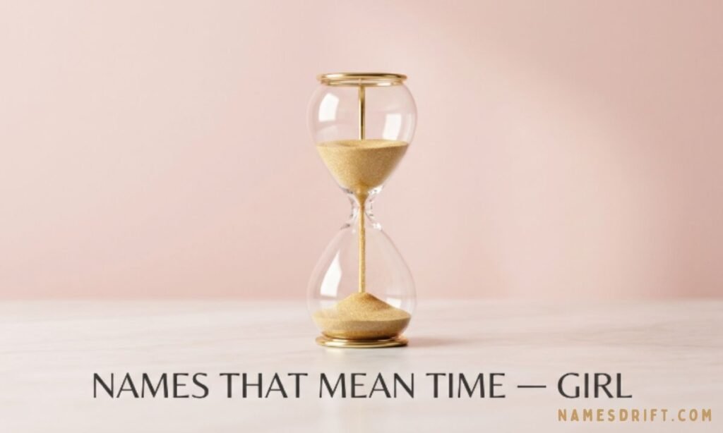 Girl Names That Mean Time Image