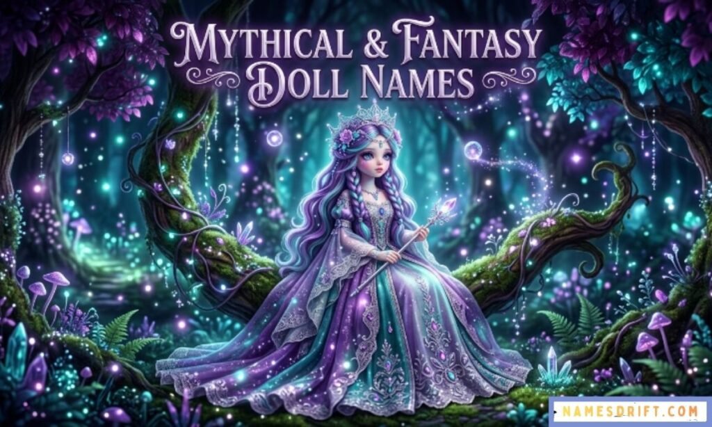 Fantasy doll princess image for mythical doll-inspired names