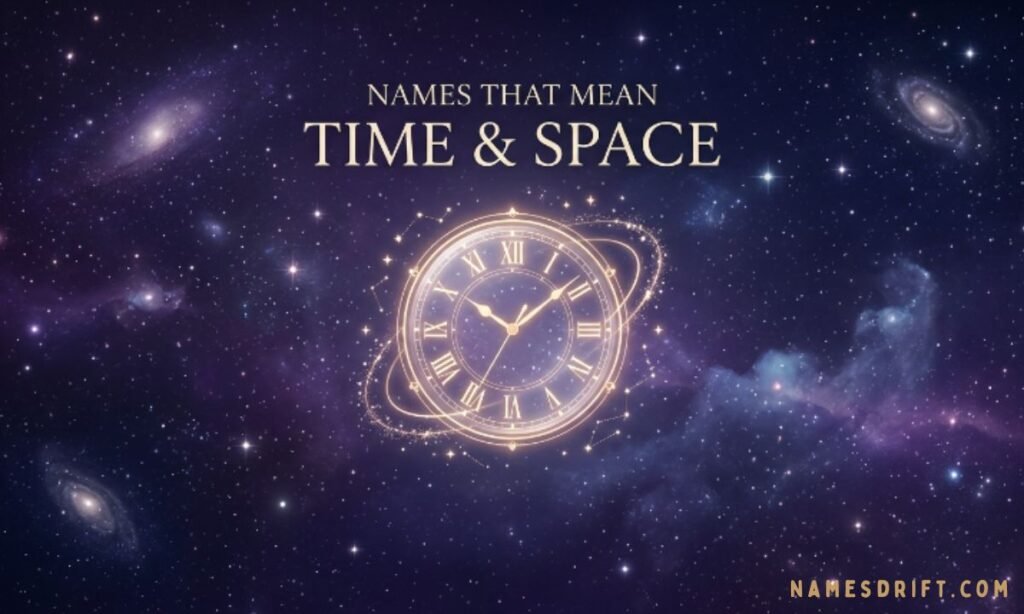 Names That Mean Time And Space Image