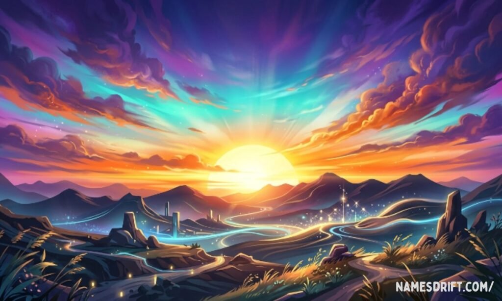 Modern and unique names that mean dawn