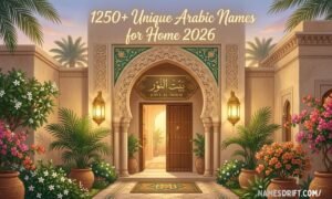 1250 unique Arabic names for home with elegant Islamic house naming ideas