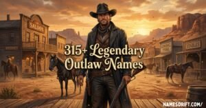 315+ Legendary Outlaw Names western outlaw featured image
