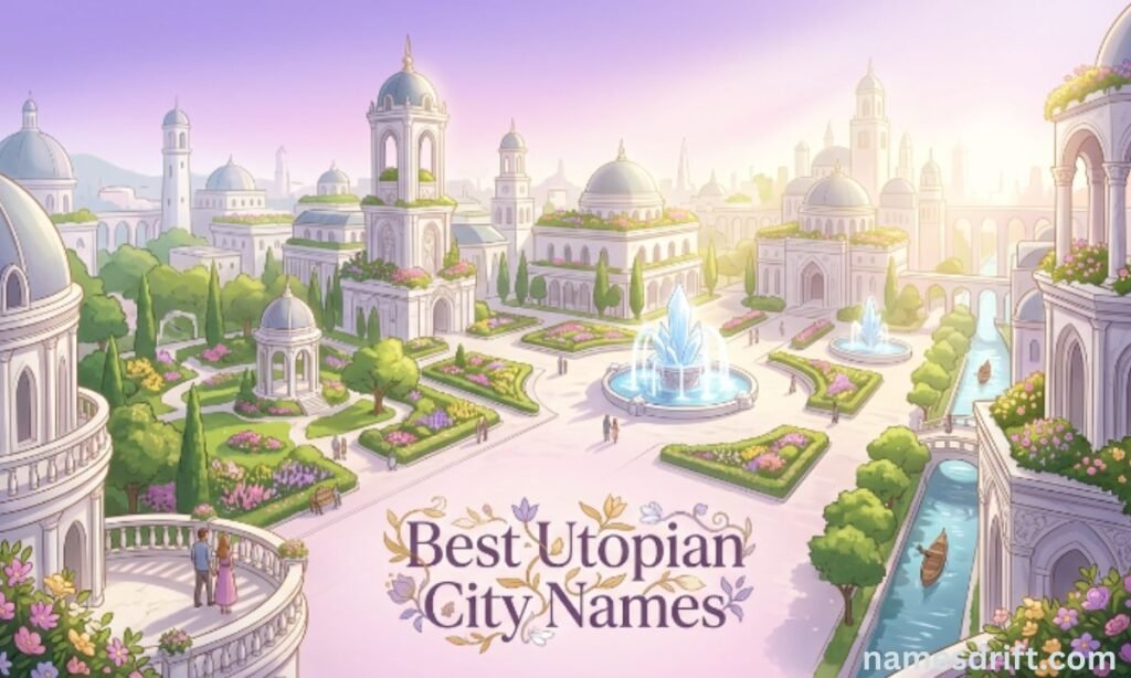  Best Utopian City Names illustration
