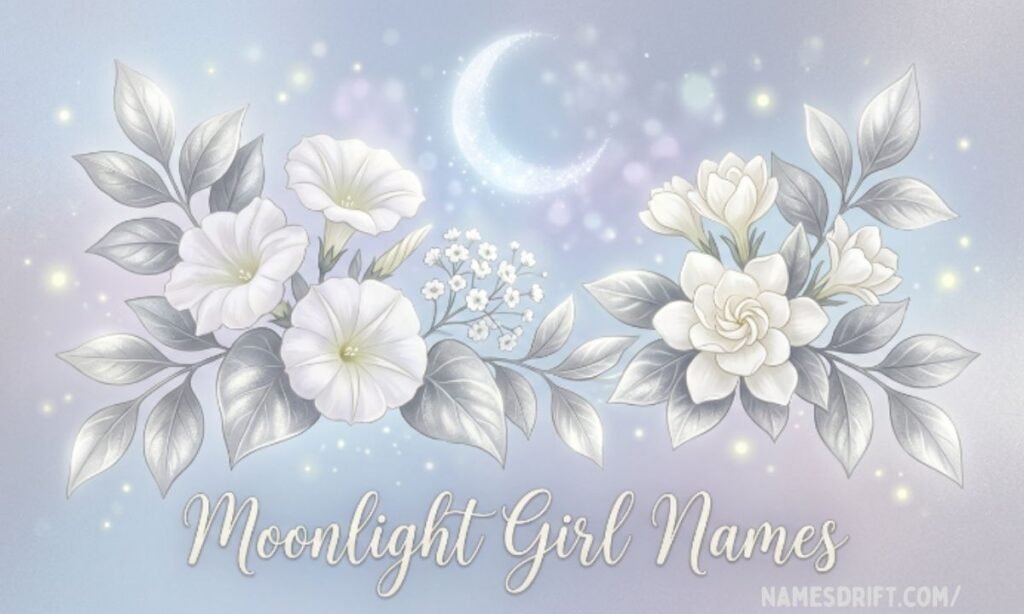Beautiful moonlight inspired girl names