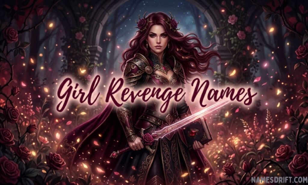 Girl names that mean revenge image
