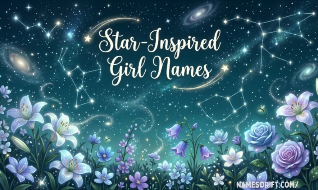 Girl names inspired by stars and constellations