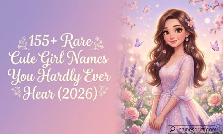 155+ Rare Cute Girl Names You Hardly Ever Hear (2026)