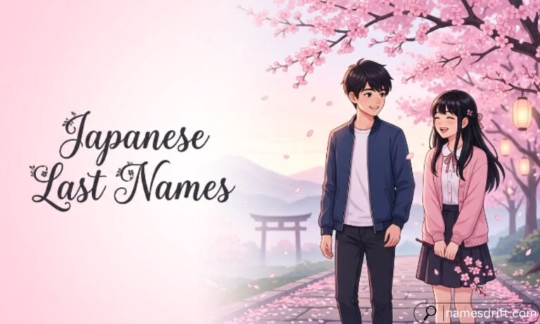 Japanese Last Names featured images with Japanese teenage boys and girls.