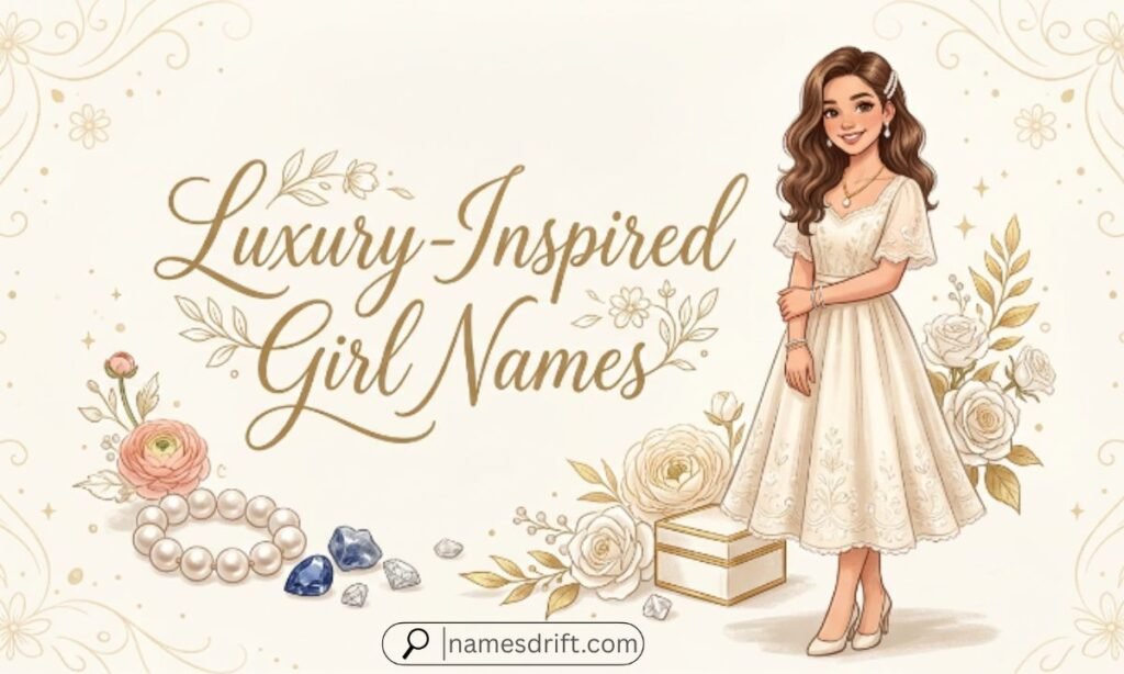 Luxury-Inspired Unique Cute Girl Names with elegant meanings
