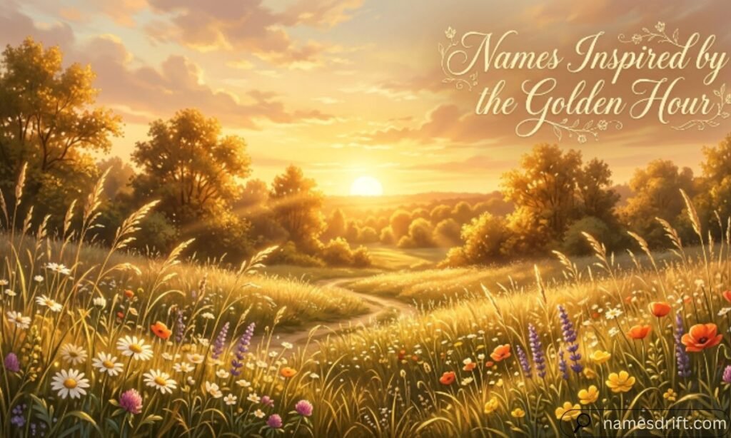 Names Inspired by the Golden Hour