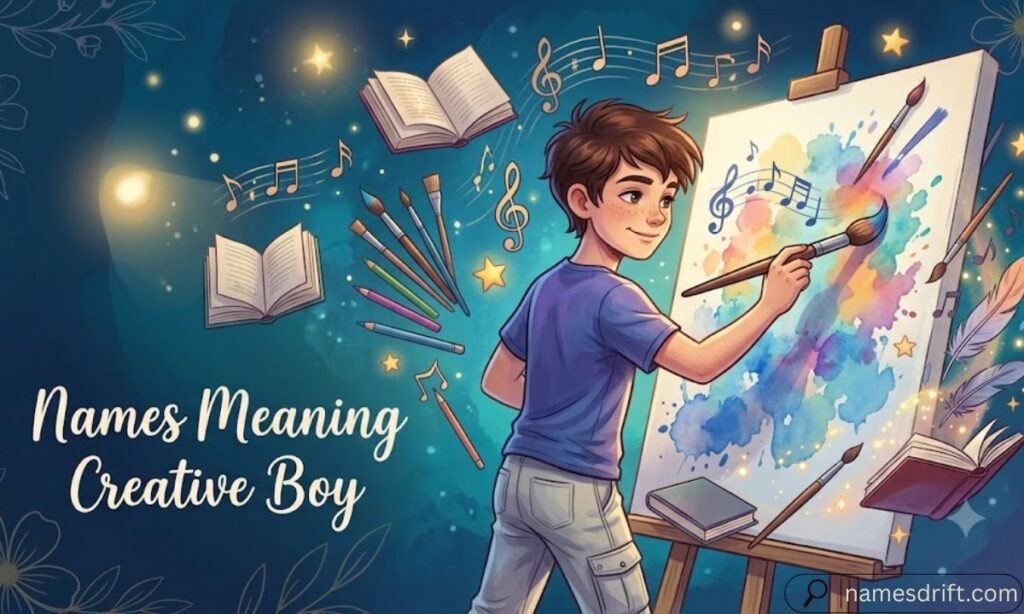 Names Meaning Creative Boy