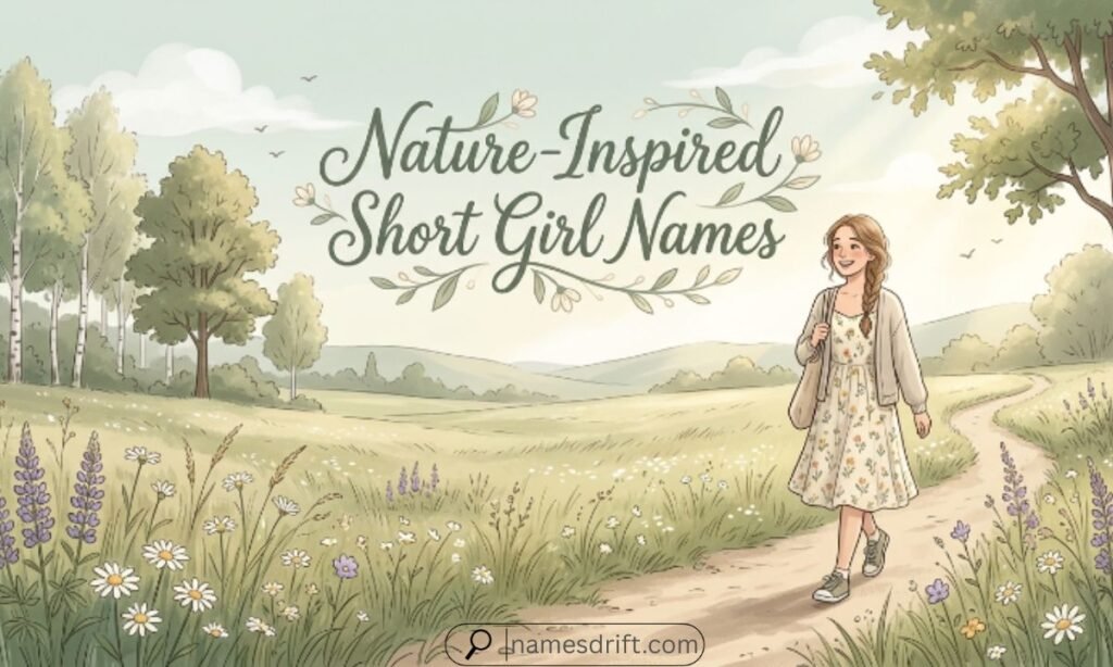 Nature-Inspired Short Cute Girl Names with beautiful meanings
