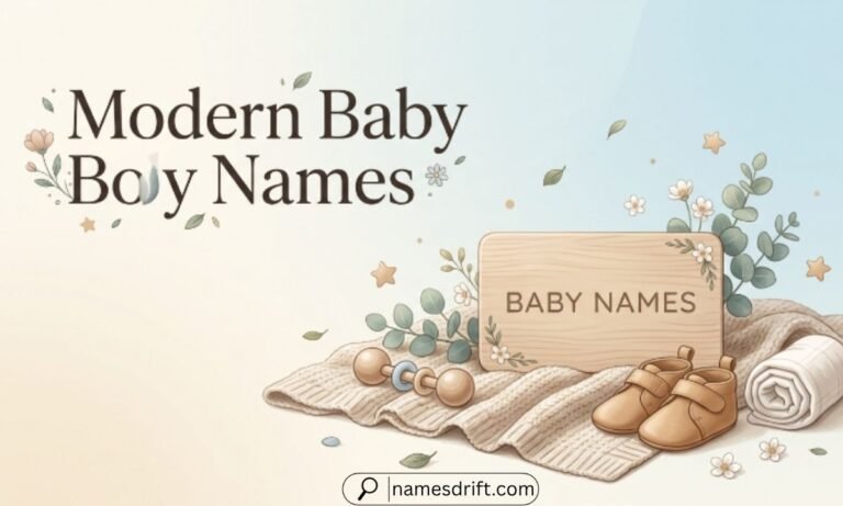 150 Modern baby boy names for trendy and contemporary naming ideas