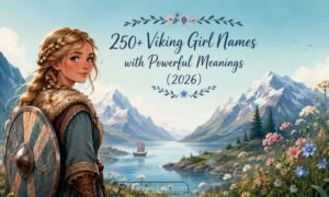 Viking Girl Names with powerful meanings inspired by Norse history