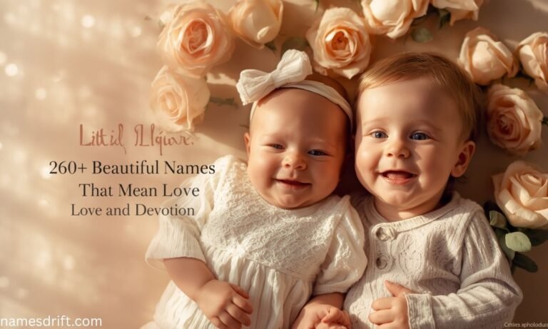 Names That Mean Love – 260+ Beautiful Names That Mean Love and Devotion