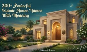 300+ Islamic house names with meaning for elegant Muslim homes
