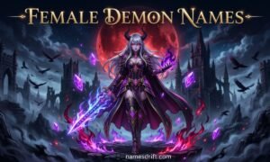 female demon names list — dark and devilish demoness name ideas for 2026