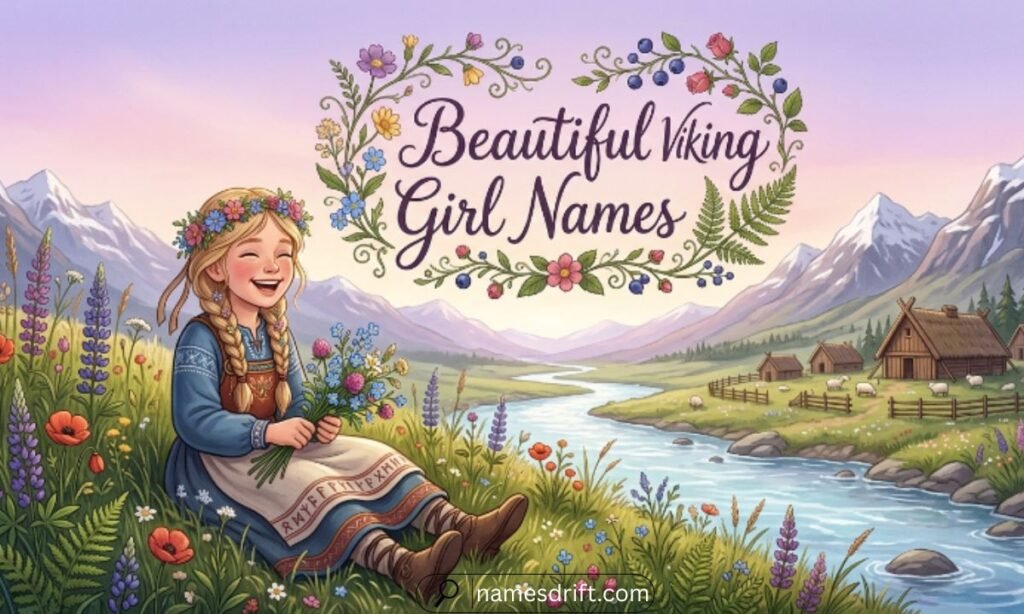  Beautiful Viking girl names inspired by Old Norse traditions
