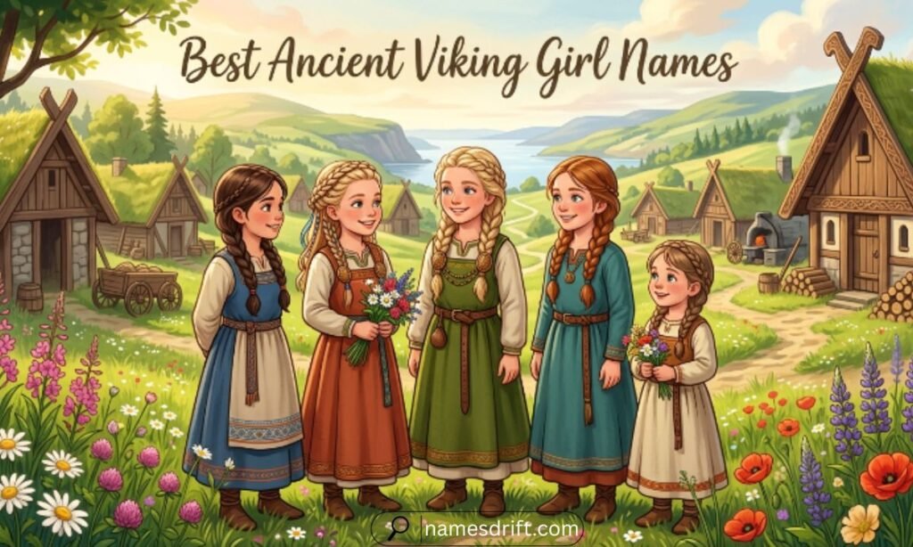 Best Ancient Viking Girl Names from Norse history
