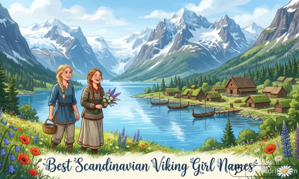 Best Scandinavian Viking girl names inspired by beautiful Nordic landscapes