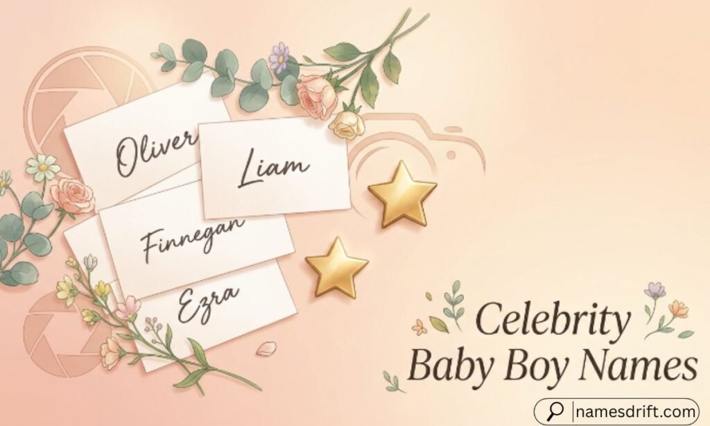 Celebrity baby boy names influencing modern naming trends