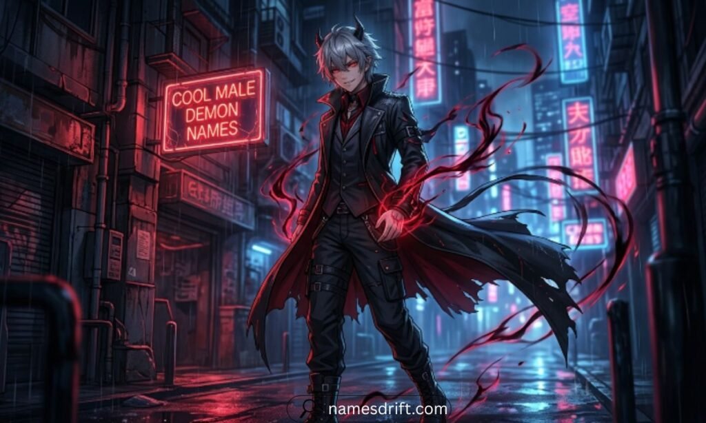 cool male demon names inspired by anime fantasy characters