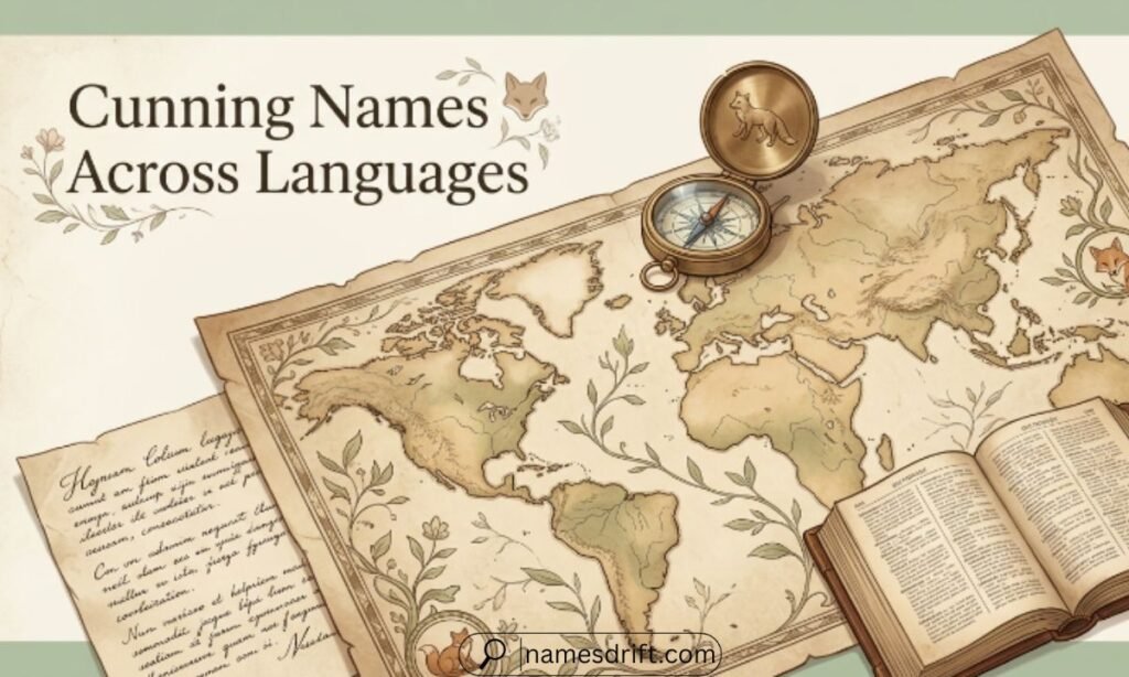 names that mean cunning in different languages
