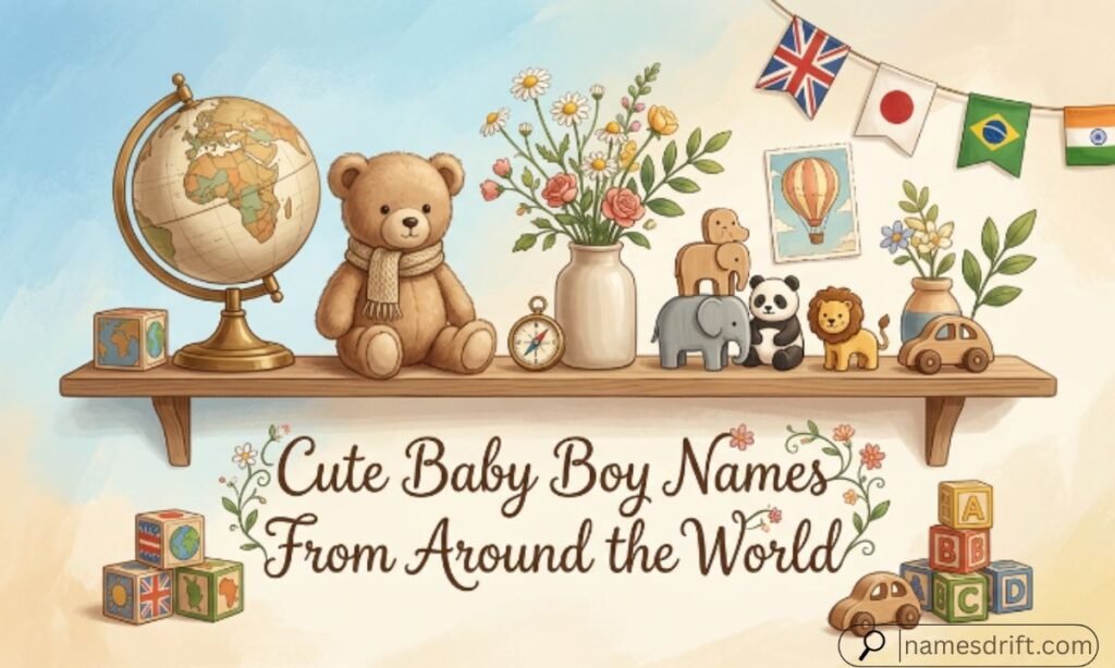 Cute baby boy names from around the world