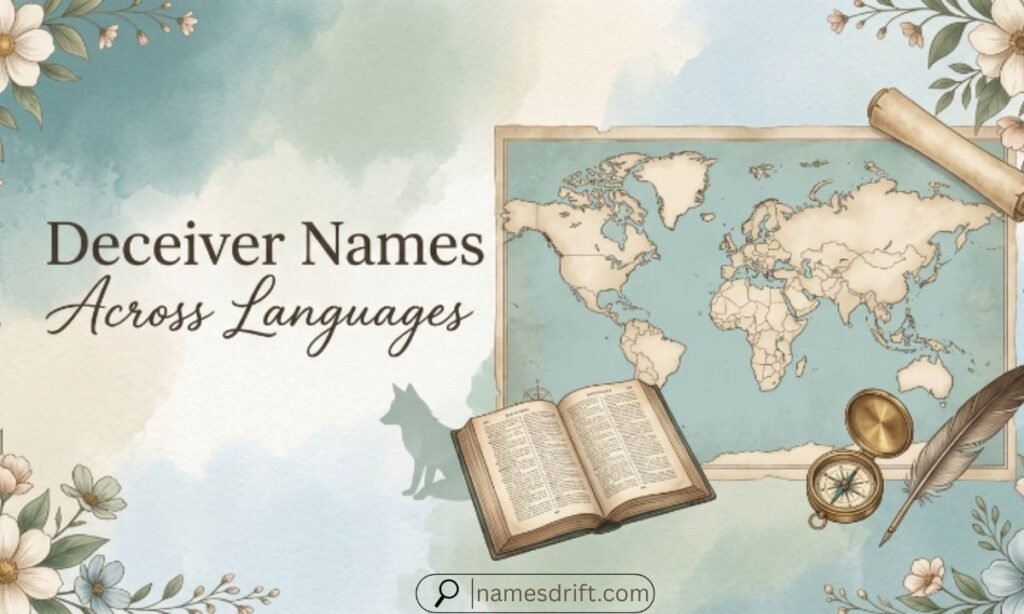  names that mean deceiver in different languages
