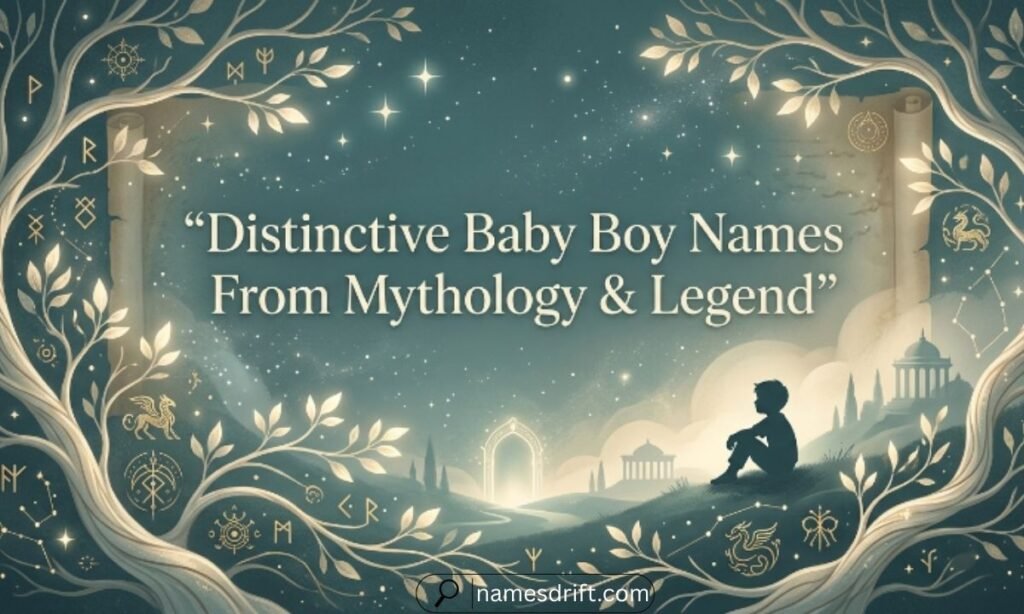 Unique baby boy names inspired by mythology and legendary traditions
