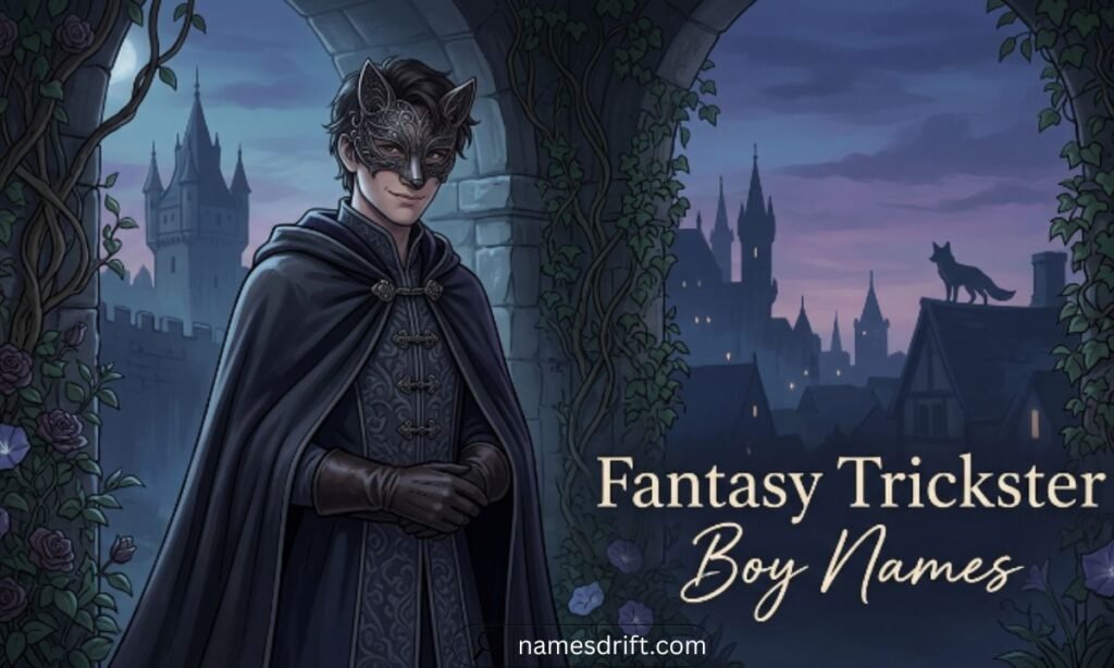  boy names that mean liar or trickster for fantasy characters
