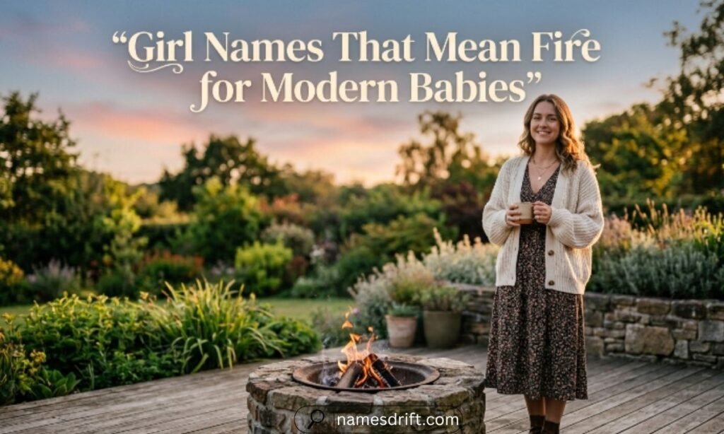 Girl Names That Mean Fire for Modern Babies
