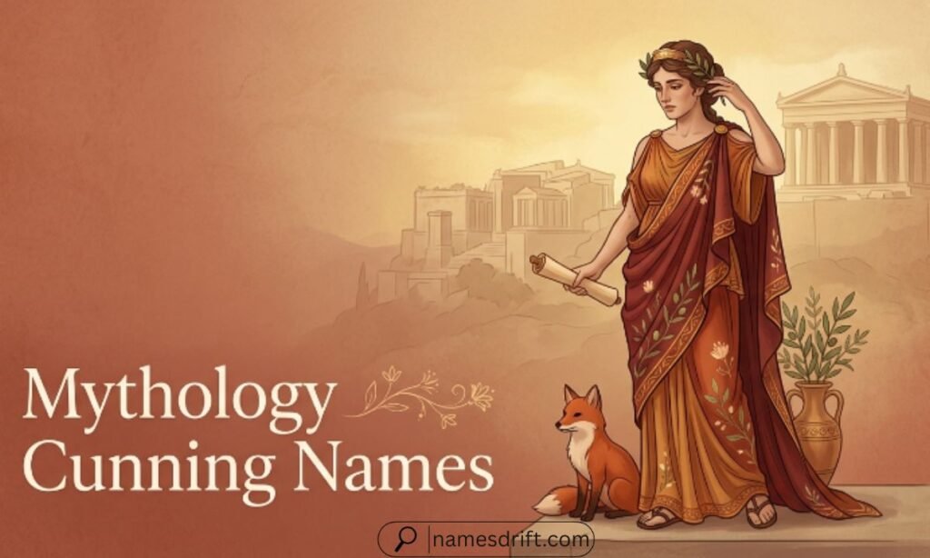 names that mean cunning from mythology
