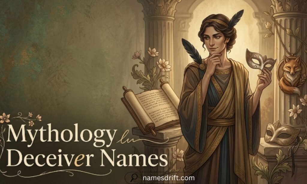 names that mean deceiver from mythology