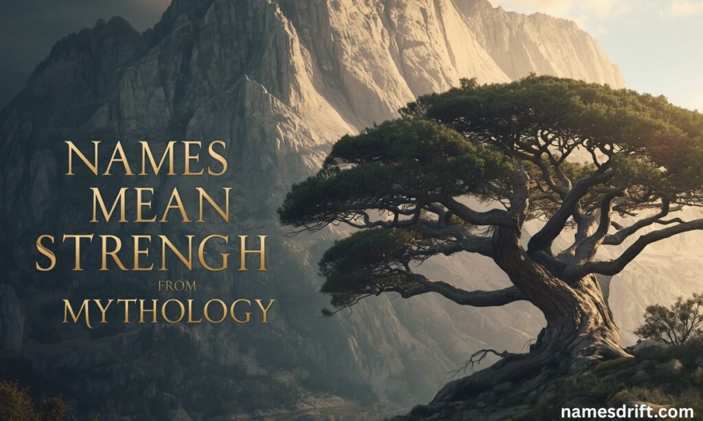 names that mean strength from mythology
