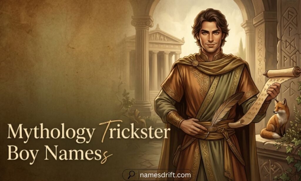 boy names that mean liar or trickster from mythology