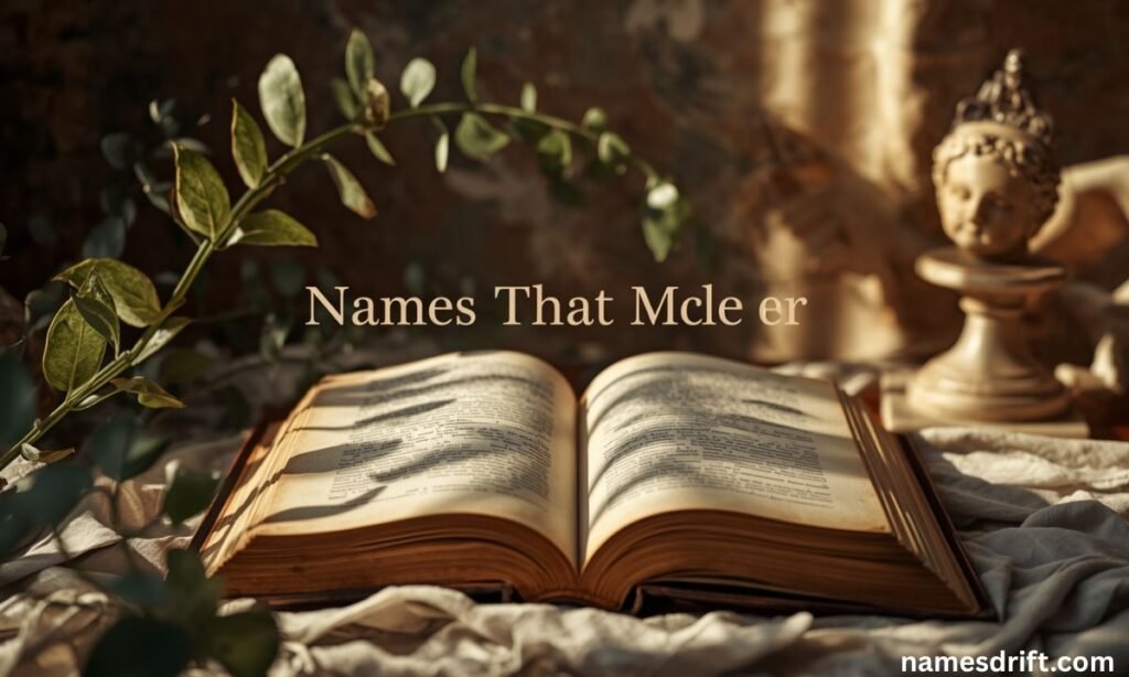 Names That Mean Hope from mythology with an ancient book
