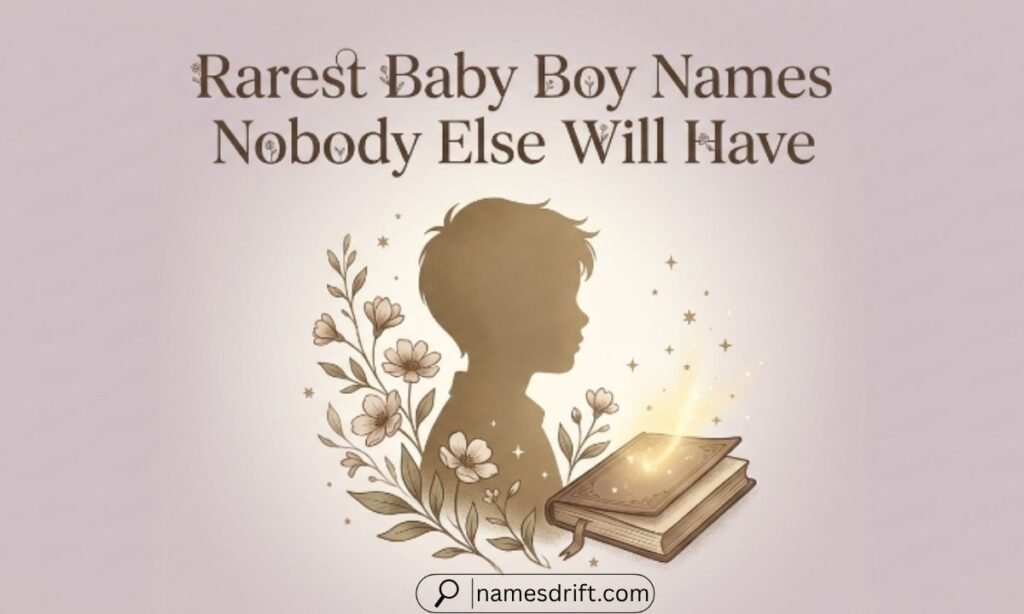 Unique baby boy names with rare and distinctive name ideas