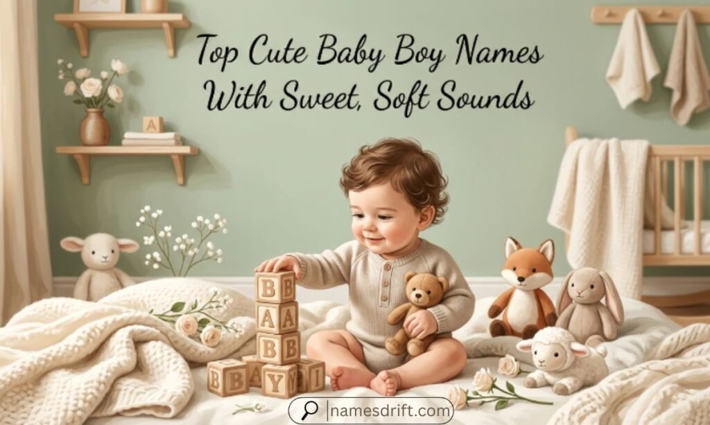 Top cute baby boy names with sweet and soft sounds
