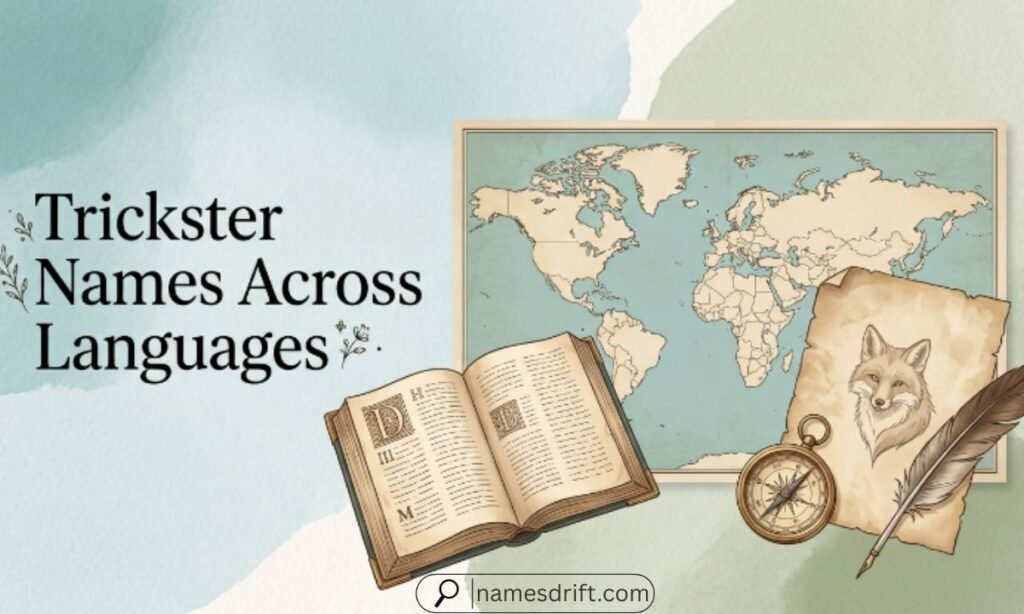 boy names that mean liar or trickster in different languages
