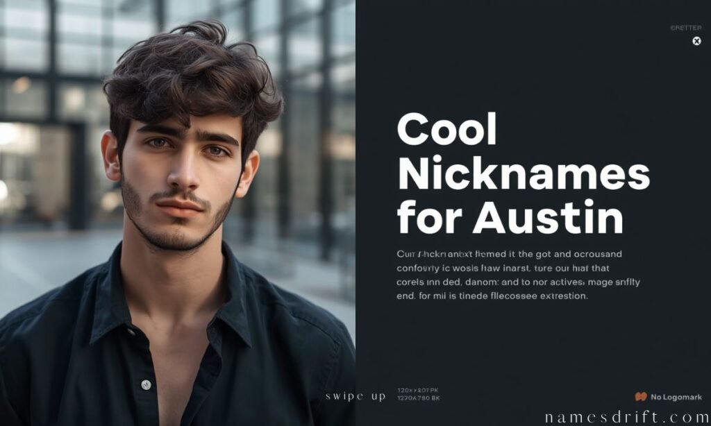 Nicknames for Austin – cool nickname ideas