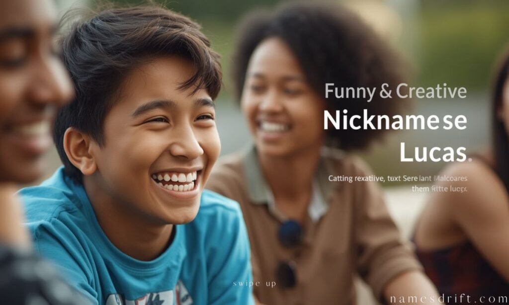 Nicknames for Lucas – funny and creative nickname ideas