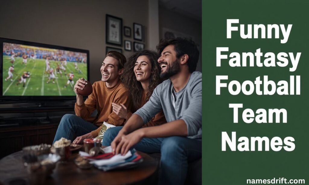 funny fantasy football team names for a casual league