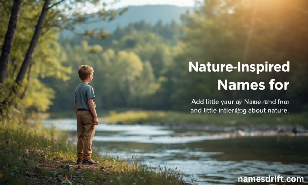 nature-inspired names and nickname ideas