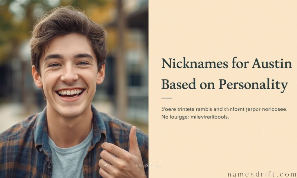 Nicknames for Austin based on personality